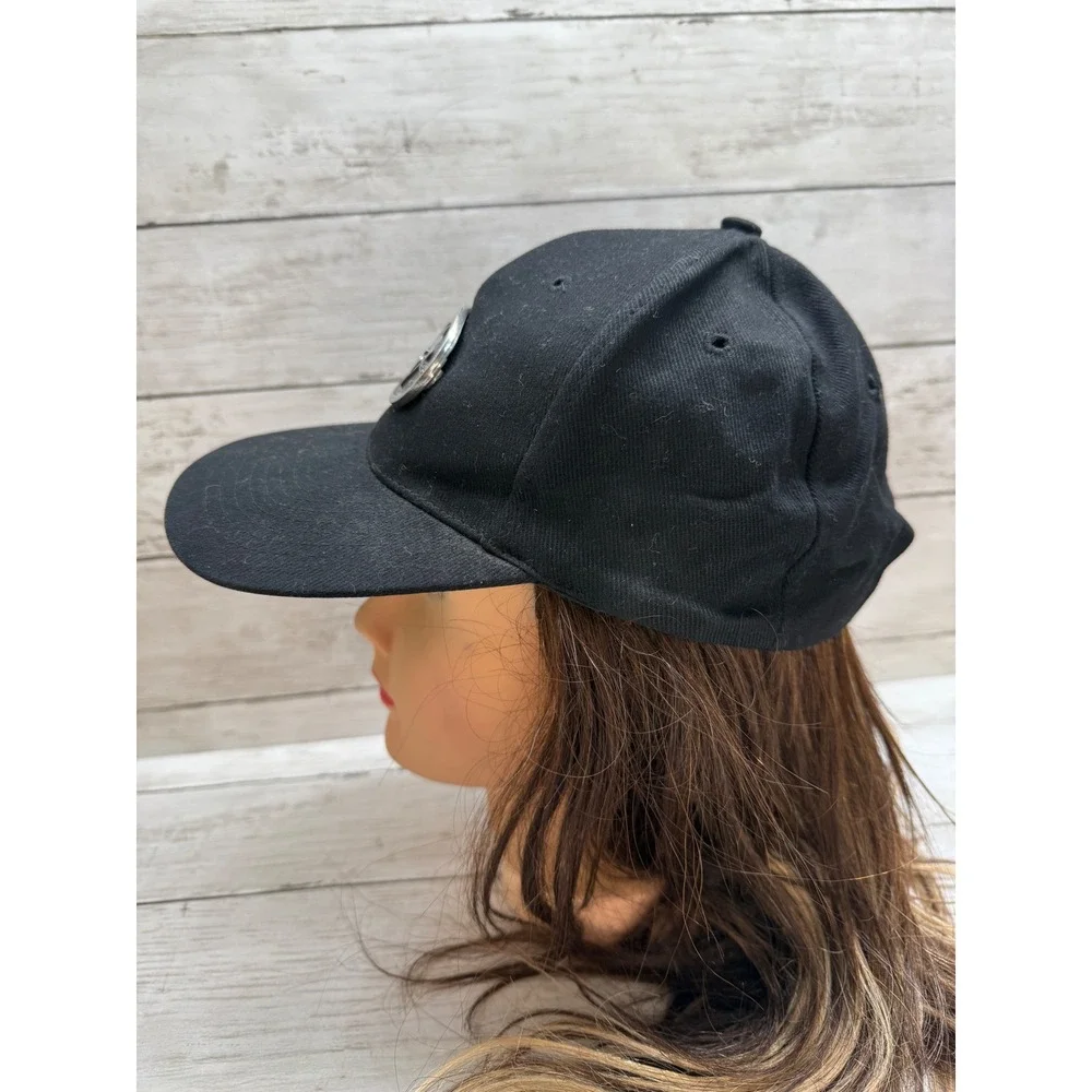Vintage Lost in Space Movie Promo Hat Black Nissun Cap Metal Logo Adjustable